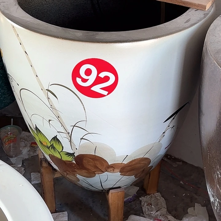 炽***心瓷片荷趣42*45➕十字底座