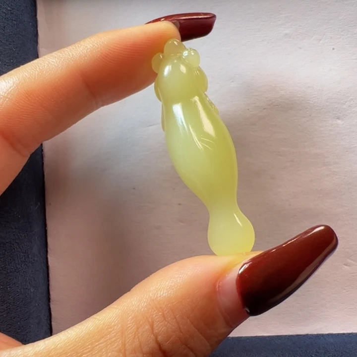 和田玉（黄玉）未镶嵌颈饰