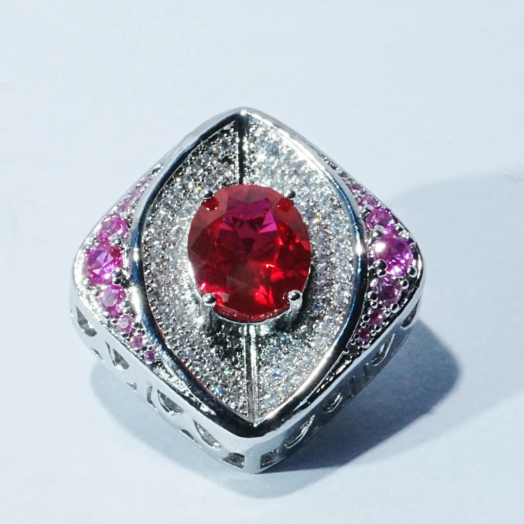 红宝石典藏轻奢-红宝石-高精切宝石吊坠SC-785