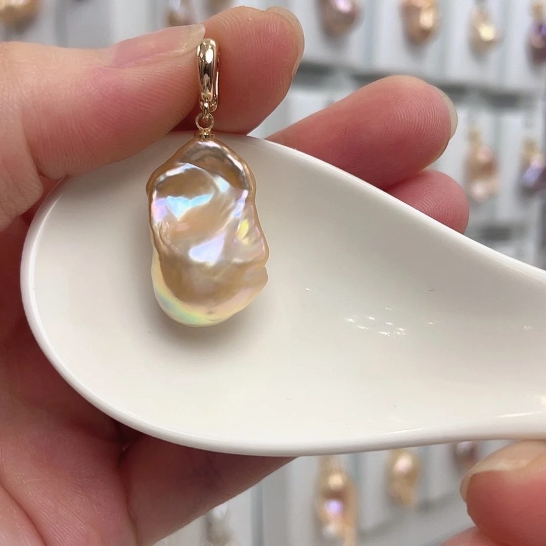 未镶嵌淡水珍珠天然淡水珍珠巴洛克