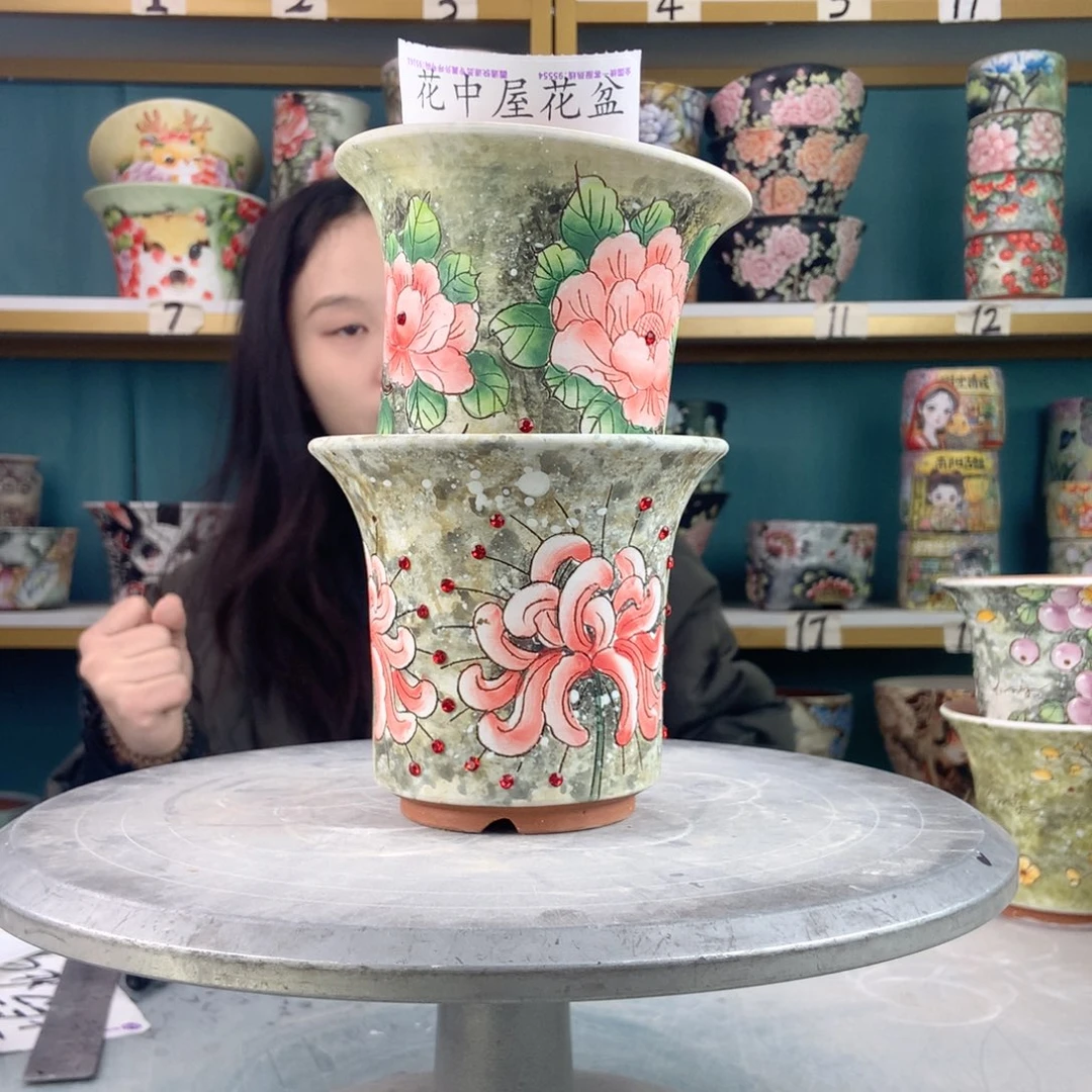 罐景德镇手工瑕疵669