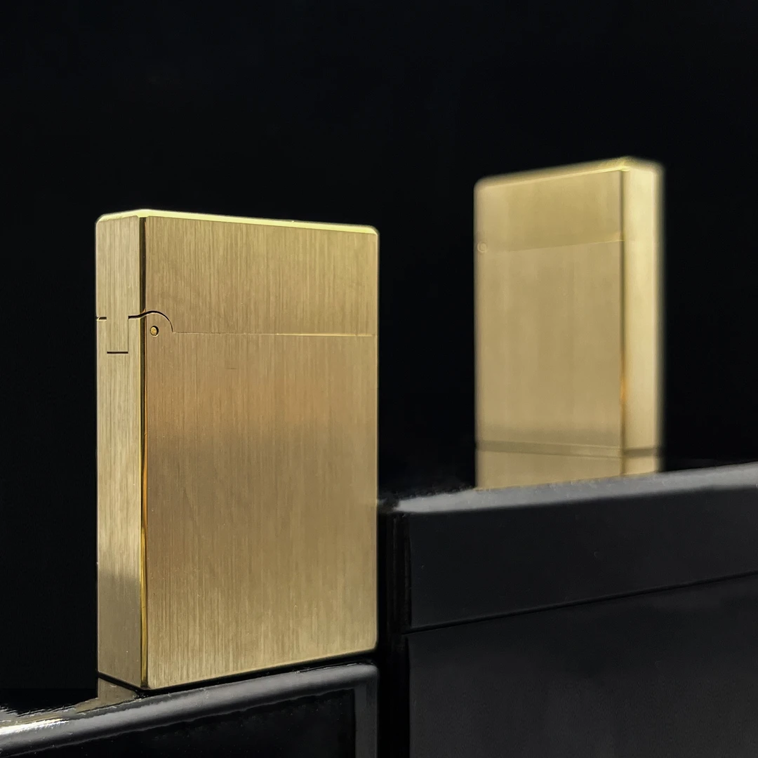 LANYSTER铜匠专属 · 【拉丝光板】短款煤油朗声 原铜可盘 裸机