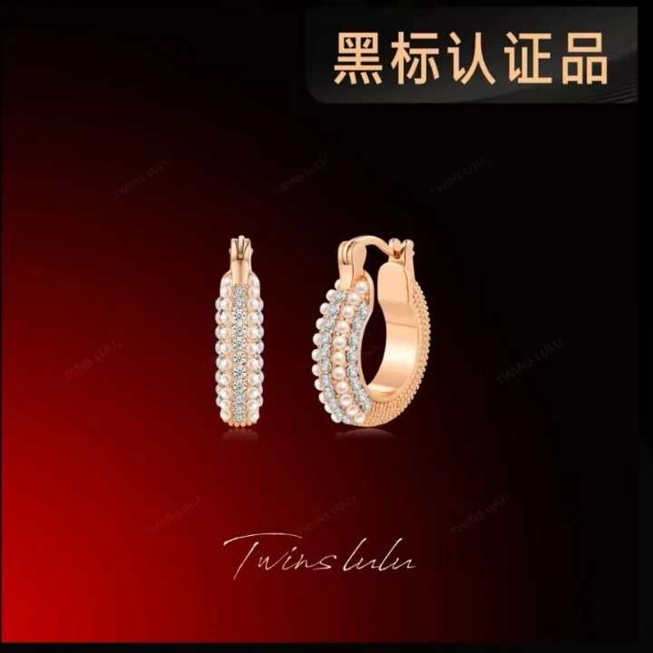 铜合金耳饰 《货号9499》小米珠U型耳扣耳环耳圈