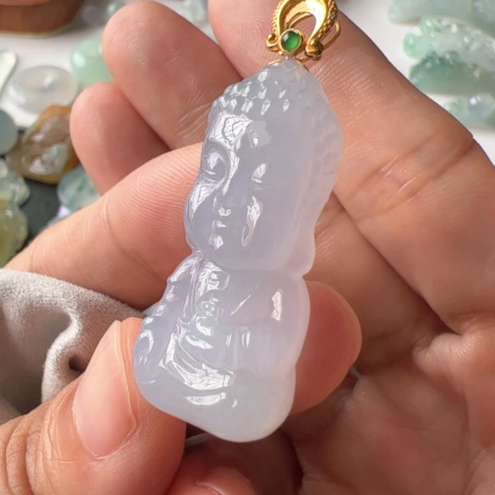 定制翡翠未镶嵌美*口头费