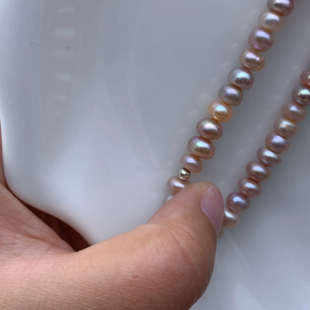 吊坠(不含链)淡水珍珠合金