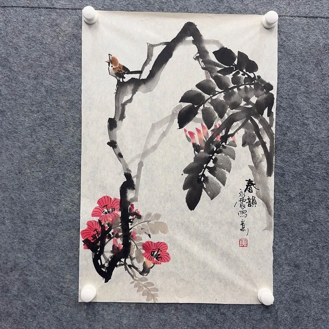 国画国画纯手绘制