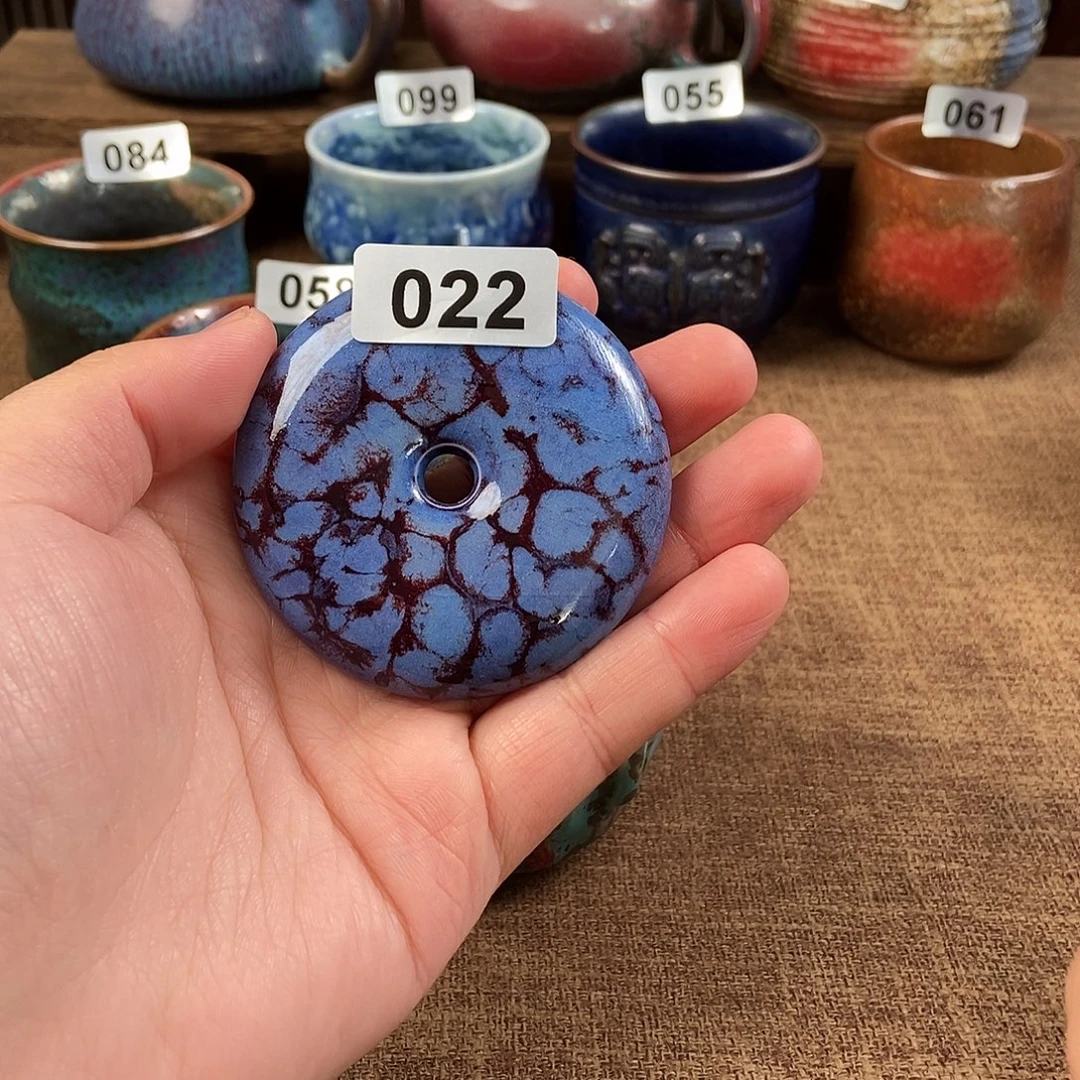 0***6瓷片钧瓷茶壶茶具
