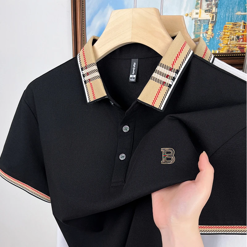【奥莱撤柜·专柜直发】夏季高品质短袖t恤男士商务休闲痞帅POLO衫