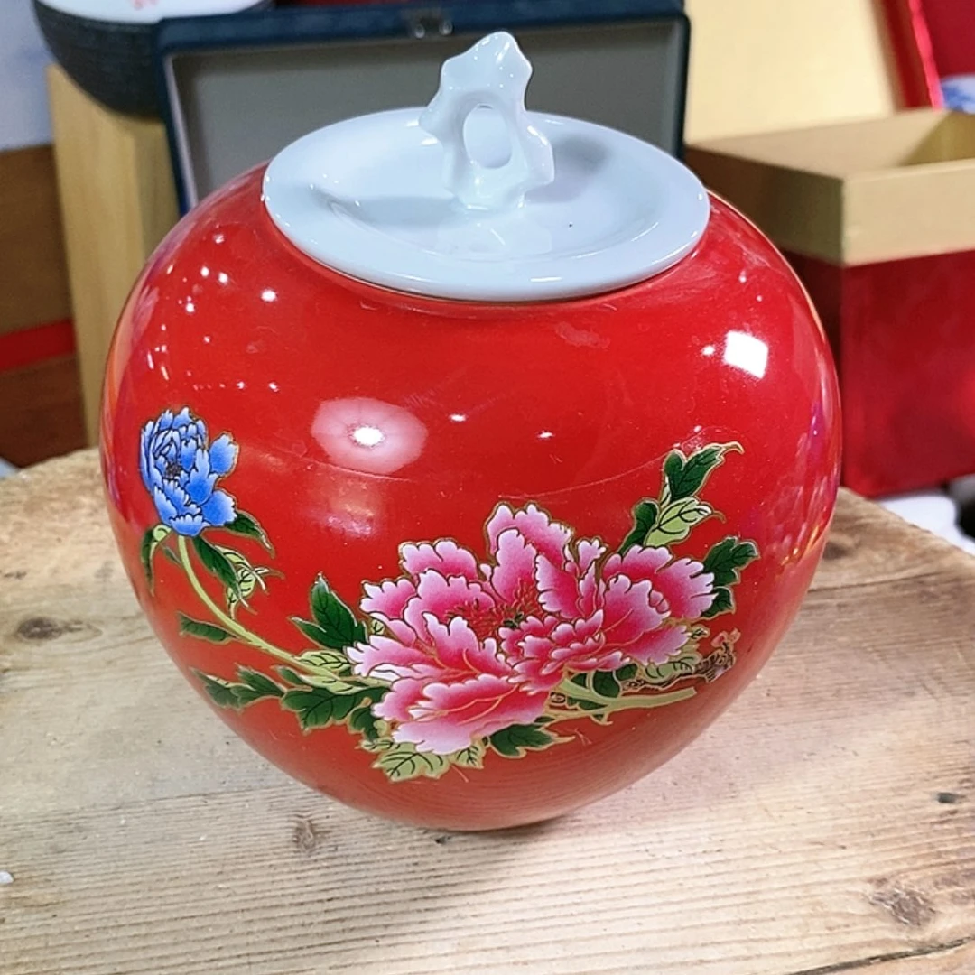 【闪购商品】瓷片陶瓷茶叶罐密封罐