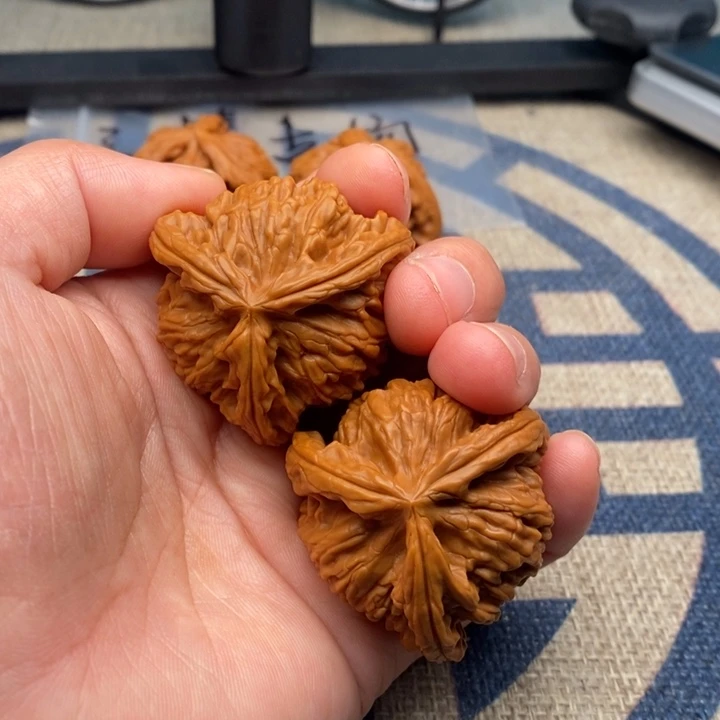 吊坠文玩核桃长**虾三棱