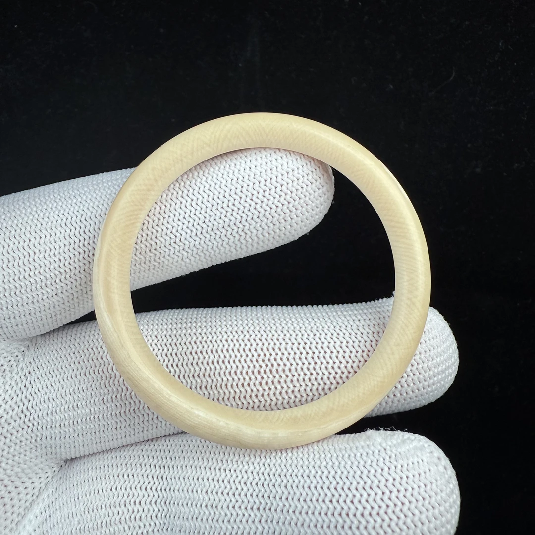 K10-69天然猛犸 袈裟环42.4*5mm一物一图 支持鉴定 假一罚十