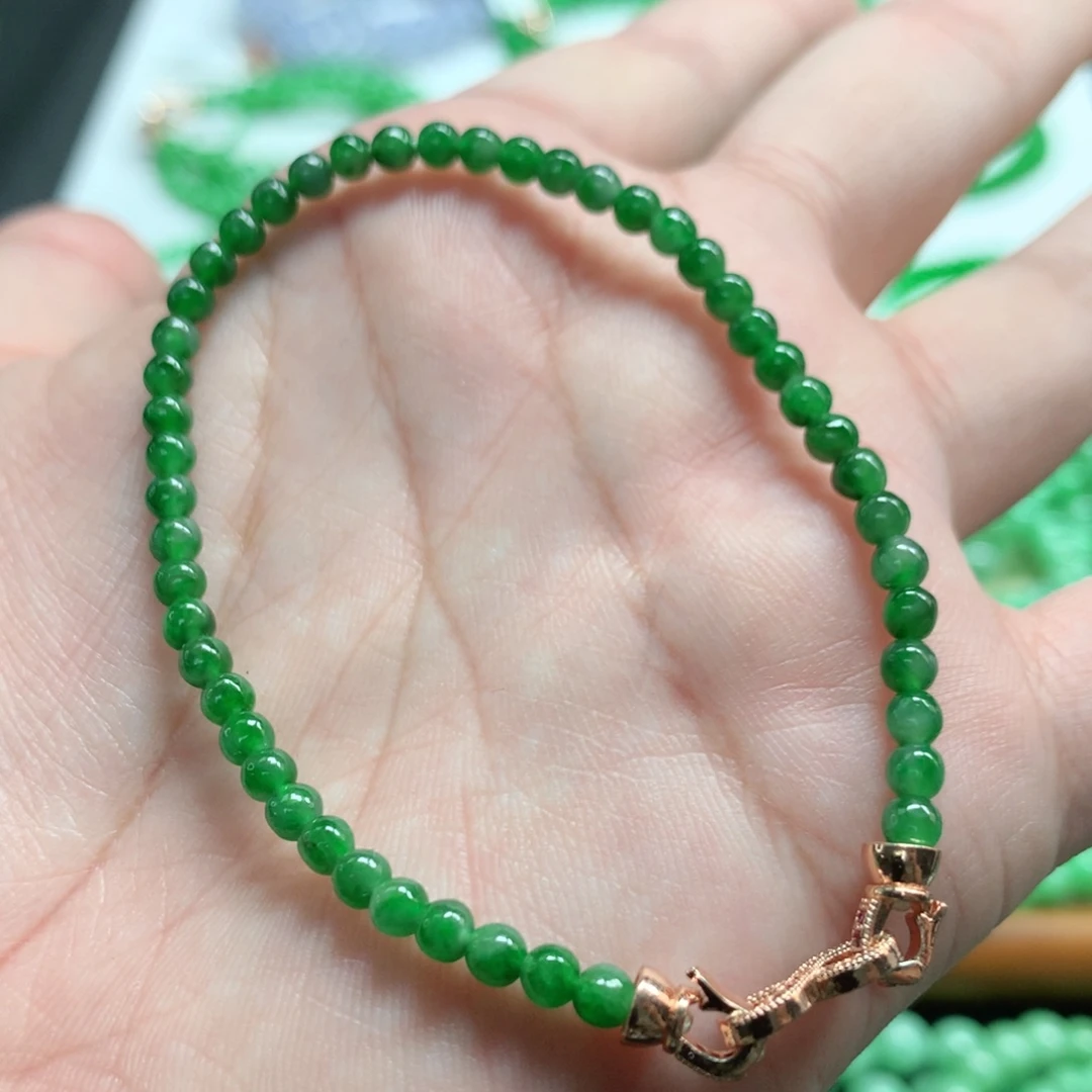 翡翠未镶嵌手链翡翠