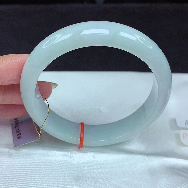 翡翠未镶嵌手镯57圈122