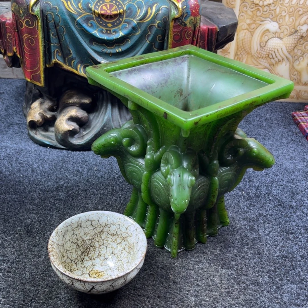 香***梦瓷片精美手工制作瓷瓶