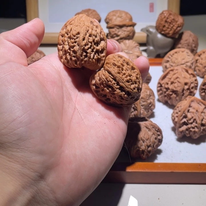 敬***爷把件文玩核桃38南疆石38克