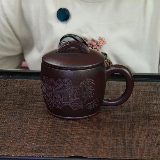 紫砂茶杯高货放漏