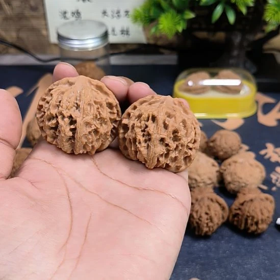 把件文玩核桃45尺苹果园，全品无修，20号