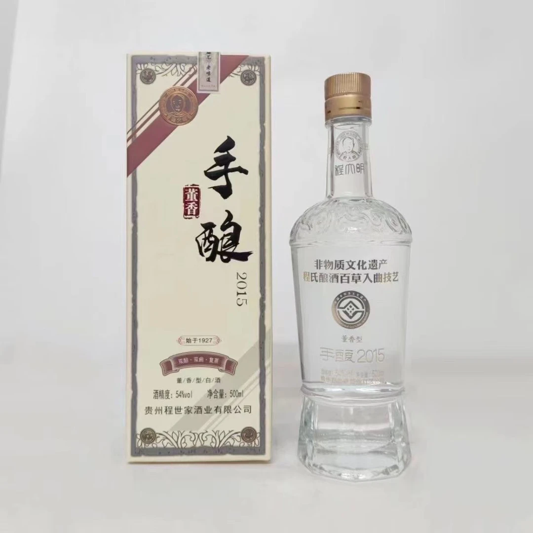 程大明手酿2015董香型白酒54度纯粮酿造500ml54度500ml