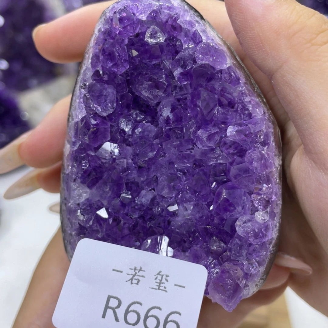 乌拉圭紫水晶摆件r666
