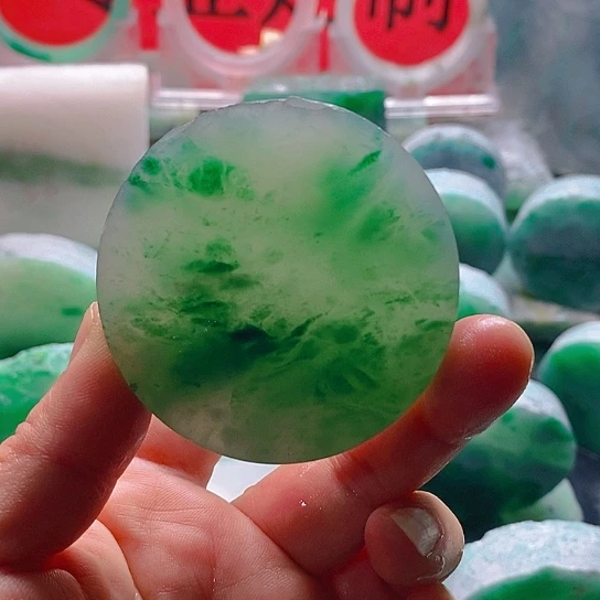 石英质玉镯心未镶嵌