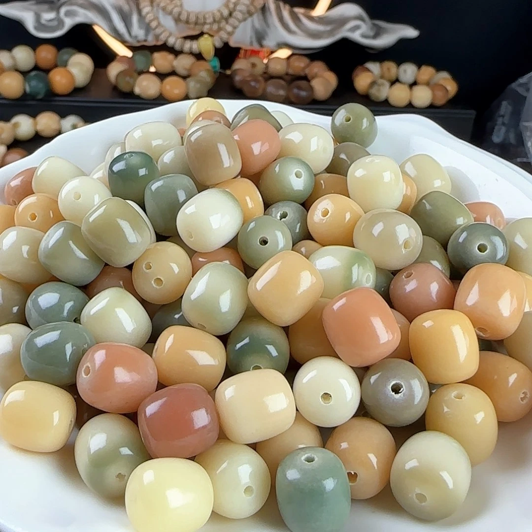 菩提根/象牙果吊坠卡12莫奈花园年糕100卡牌➕20备珠