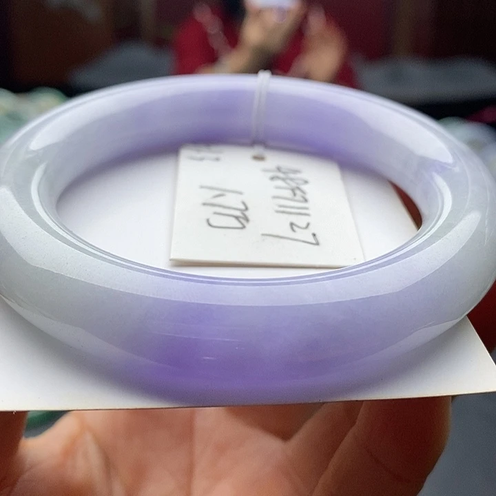 未镶嵌手镯翡翠57+圆条55