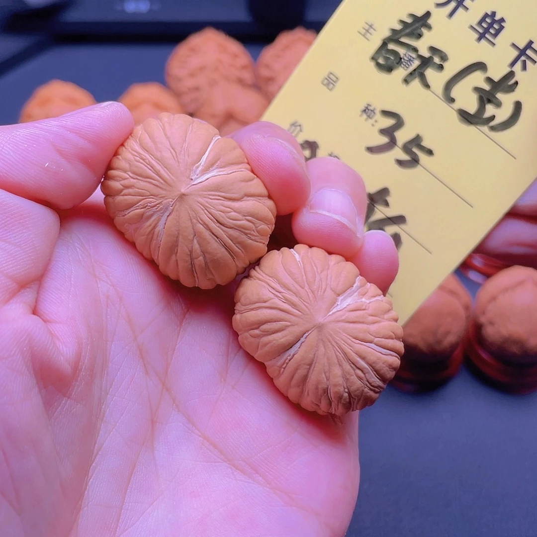 文玩核桃把件春***）南瓜