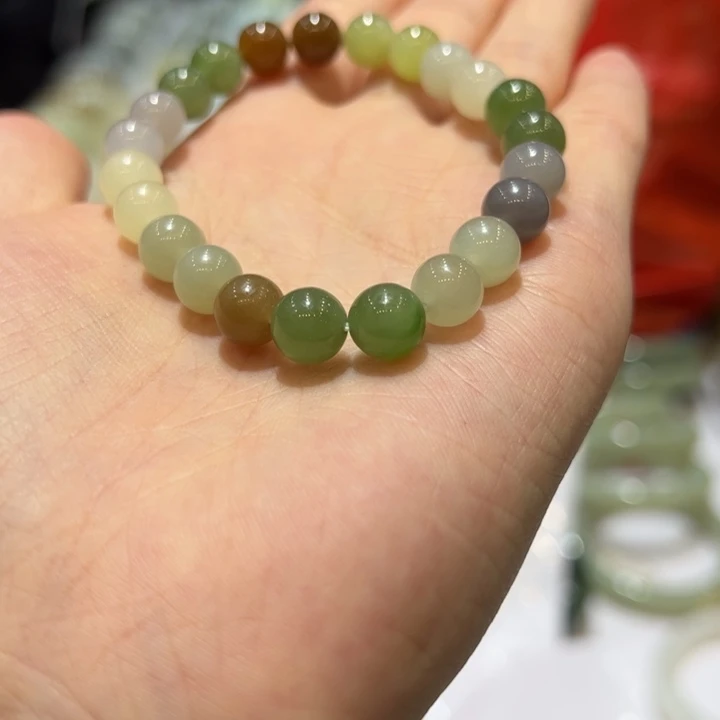 和田玉未镶嵌手链和田玉