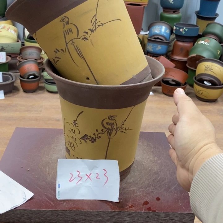 紫砂花盆破损包赔