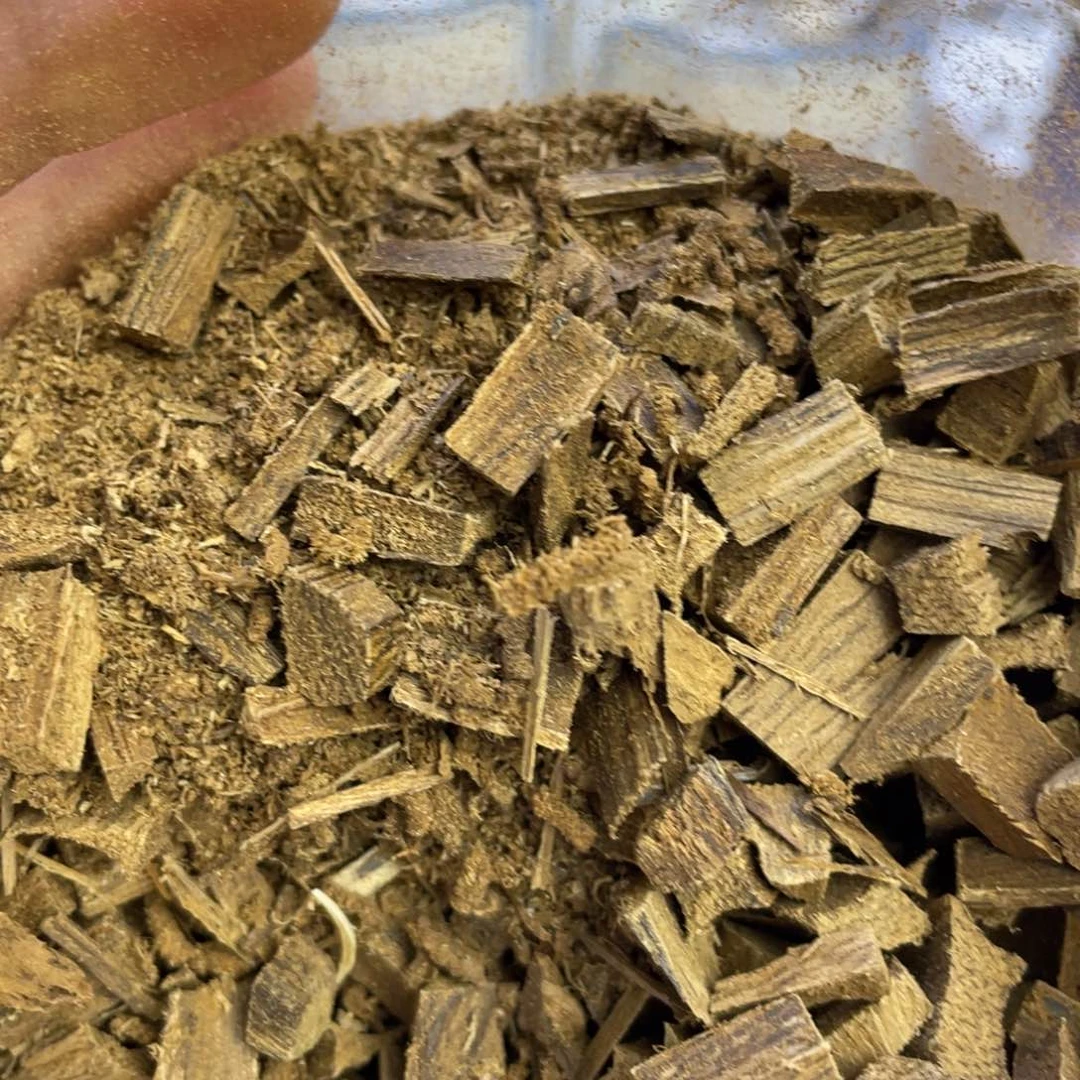 小***哥沉香枕沉香文莱黑棋蛇皮纹粉碎料10克