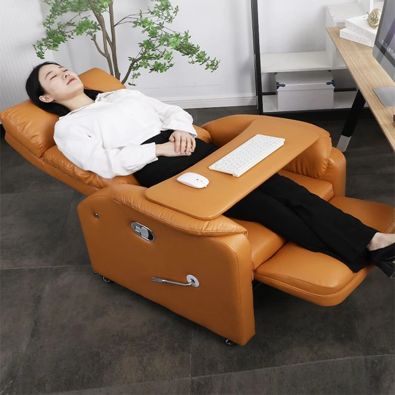 单人可躺午睡电竞懒人美容美甲美睫家用宿舍办公座椅电脑沙发椅子