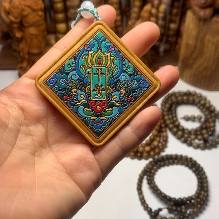 檀香木其他老山檀香平安扣