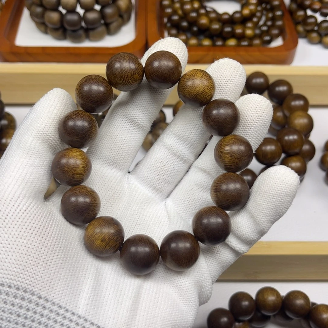 八***]手串沉香越南芽庄黄棋楠1.6