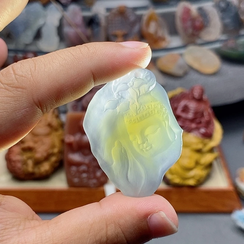 【闪购商品】未镶嵌吊坠定制玛瑙