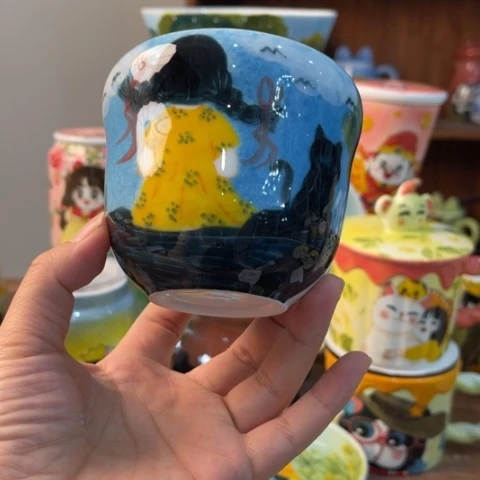 炉景德镇釉下手绘陶瓷