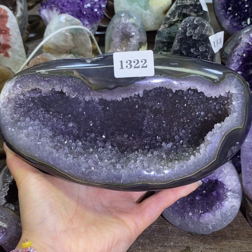 【闪购商品】未镶嵌大型摆件（非配饰）紫晶