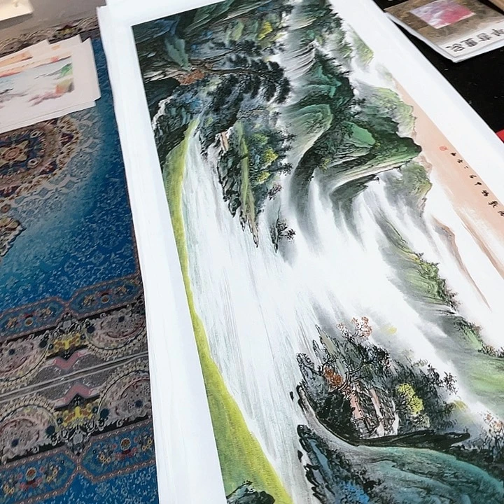 国画书画描金拓染金石传拓手写