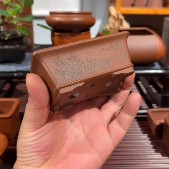 花盆紫砂原矿紫泥