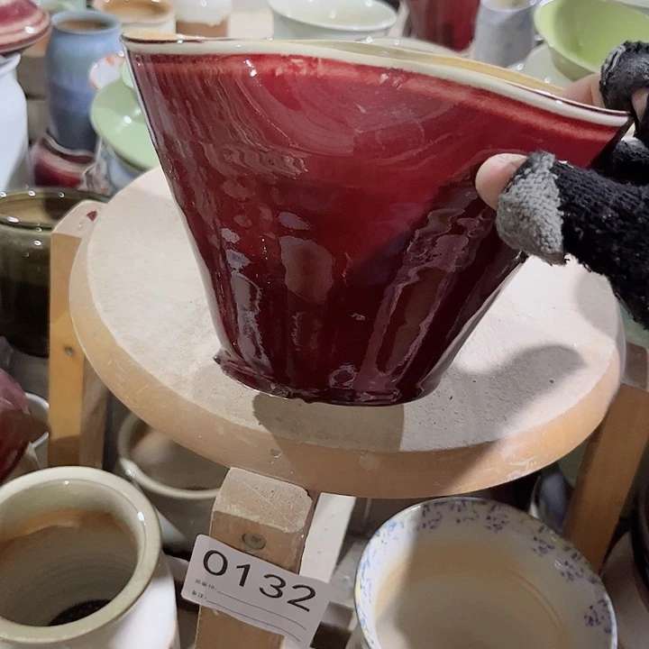 瓶口18高14 景德镇陶瓷满29包邮瑕