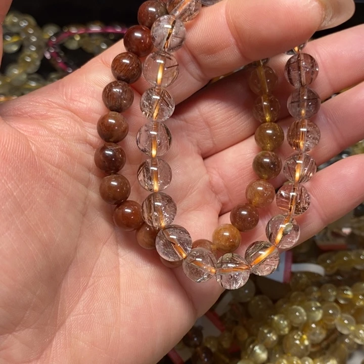 手链未镶嵌发晶天然发晶