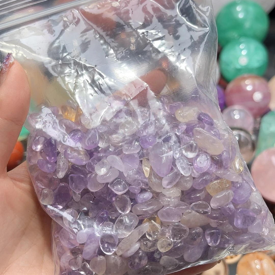 肉***丸未镶嵌珠宝半成品水晶