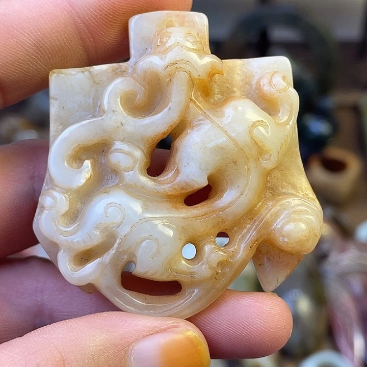和田玉（糖玉）未镶嵌挂件