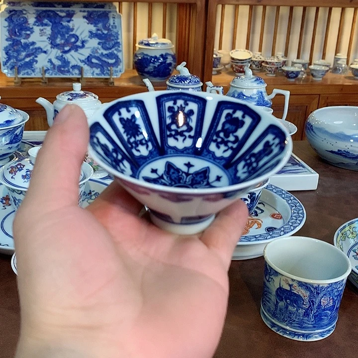 錡镇堂手工手绘杯