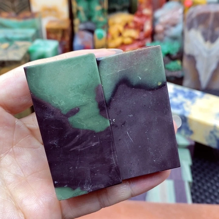 青田石印石缝*贵州石头