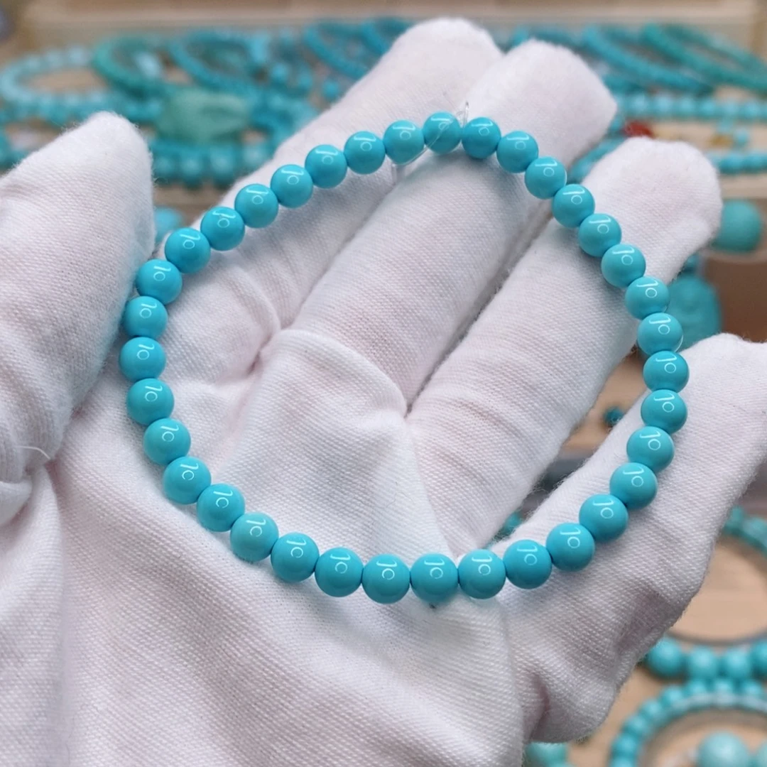 绿松石未镶嵌珠宝奇石5mm