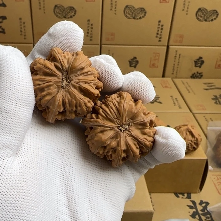 文玩核桃吊坠黎****）简单包装玉龙三棱