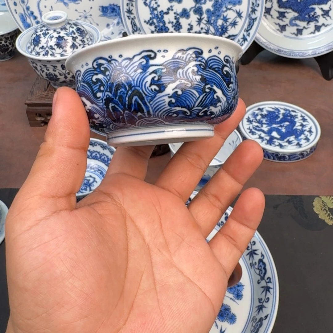摆件江崖海水龙纹卢氏