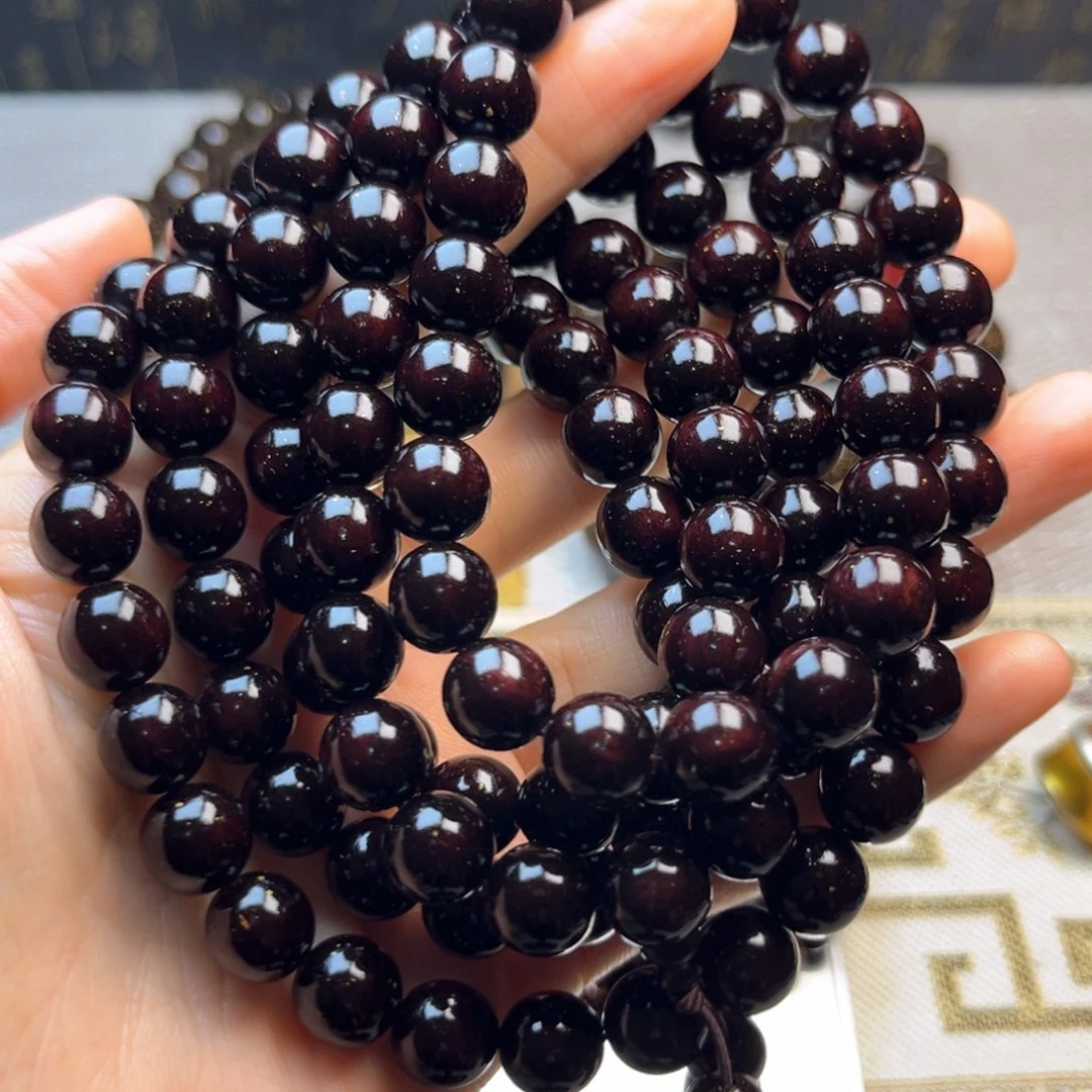 檀香紫檀（小叶紫檀）1.0 108 带星