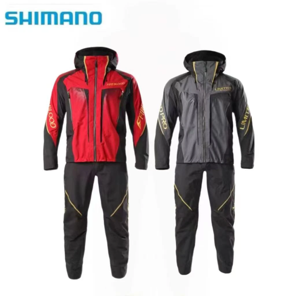 SHIMANO禧玛诺25新款RA-160Y防水透湿拨水遮阳矶钓钓鱼服套装