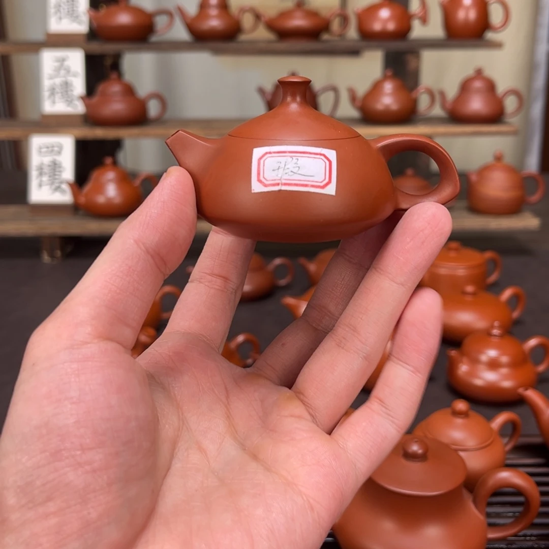 新***雨茶壶紫砂玉兔小瑕70cc
